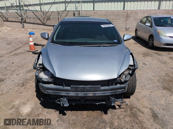 2014 Hyundai Elantra SE z VIN KMHDH4AE3EU150983, wystawiony jako Copart lot #58413865 z przebiegiem 174 038 mil mil oraz Szkoda całkowita • Salvage title. Historia ofert i sprzedaży dostępna na DreamBid. Obrazek 5.