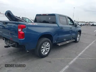 2024 Chevrolet Silverado 1500 Custom with VIN 3GCPDBEK7RG252751, listed as a IAAI auction lot 41429343 with 3,735 mi miles and . Bid and sale history available at DreamBid. Image 4.