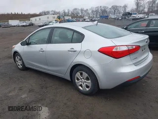2016 Kia Forte LX with VIN KNAFK4A67G5501704, listed as a IAAI auction lot 42027500 with 269,131 mi miles. Bid and sale history available at carsss.com. Image 3.