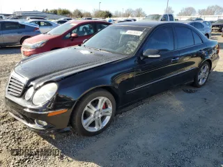 2009 Mercedes-Benz E-Class Luxury 3.5L with VIN WDBUF56X59B363055, listed as a Copart auction lot 46626065 with 68,269 mi miles and Salvage Title. Bid and sale history available at carsss.com. Image 1.