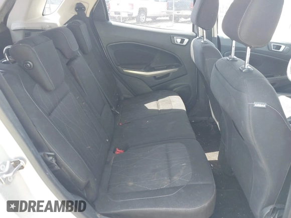 2019 Ford EcoSport SE with VIN MAJ3S2GE0KC307194, listed as a IAAI auction lot 42113858 with 47,479 mi miles and . Bid and sale history available at DreamBid. Image 8.