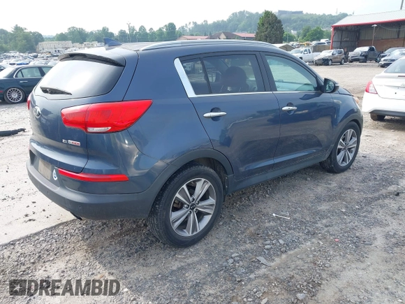 2014 Kia Sportage SX with VIN KNDPC3A6XE7661835, listed as a IAAI auction lot 42480503 with 184,235 mi miles and . Bid and sale history available at DreamBid. Image 4.