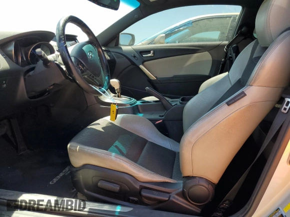 2013 Hyundai Genesis Coupe Premium с VIN KMHHT6KD3DU103811, выставлен на аукционе Copart как лот 63233745 с пробегом 231 430 миль миль и Списание • Salvage title. История ставок и продаж доступна на DreamBid. Изображение 7.