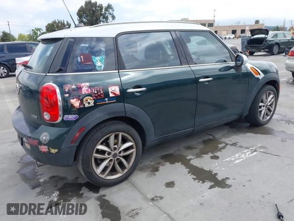 2012 MINI Countryman with VIN WMWZB3C54CWM01897, listed as a IAAI auction lot 42083668 with 132,417 mi miles and . Bid and sale history available at DreamBid. Image 4.