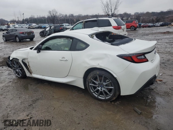 2023 Subaru BRZ Premium with VIN JF1ZDBB14P9703772, listed as a Copart auction lot 85374104 with 23,569 mi miles and Salvage Title. Bid and sale history available at carsss.com. Image 2.