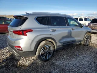 2020 Hyundai Santa Fe Limited with VIN 5NMS5CAA6LH297900, listed as a Copart auction lot 87266654 with 74,116 mi miles and Salvage Title. Bid and sale history available at carsss.com. Image 3.