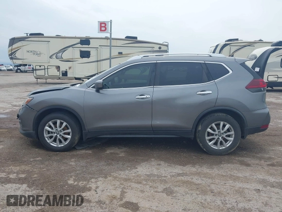 2019 Nissan Rogue SV with VIN KNMAT2MT9KP553123, listed as a IAAI auction lot 41954573 with 113,744 mi miles and . Bid and sale history available at DreamBid. Image 14.