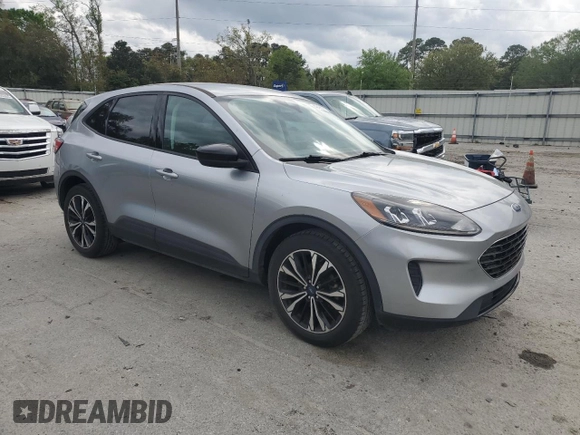 2021 Ford Escape SE with VIN 1FMCU0G63MUA99659, listed as a Copart auction lot 49496785 with 47,911 mi miles and Salvage Title. Bid and sale history available at carsss.com. Image 4.