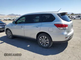 2015 Nissan Pathfinder SV with VIN 5N1AR2MN1FC608382, listed as a Copart auction lot 53967265 with 106,752 mi miles and Salvage title. Bid and sale history available at DreamBid. Image 2.