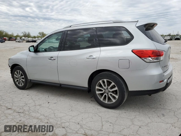 2016 Nissan Pathfinder SV with VIN 5N1AR2MN9GC637002, listed as a Copart auction lot 53257125 with 148,651 mi miles and Salvage Title. Bid and sale history available at carsss.com. Image 2.