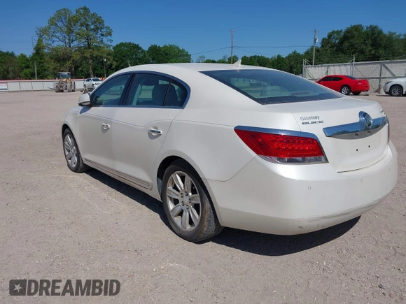 2010 Buick LaCrosse CXL with VIN 1G4GC5EG8AF182825, listed as a IAAI auction lot 41846375 with 194,849 mi miles. Bid and sale history available at carsss.com. Image 3.