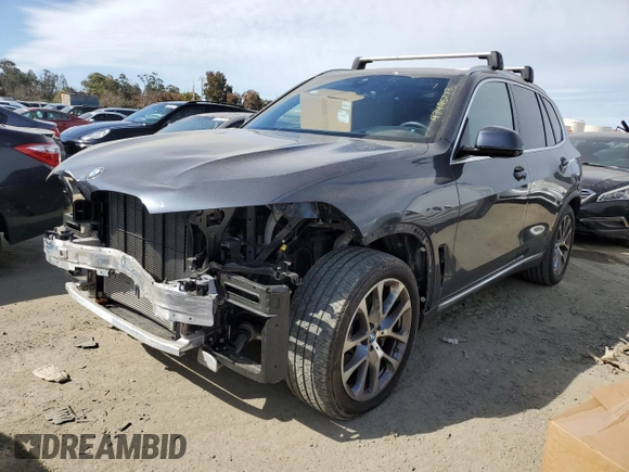 2021 BMW X5 xDrive40i with VIN 5UXCR6C00M9E73613, listed as a Copart auction lot 47495273 with 23,692 mi miles and . Bid and sale history available at DreamBid. Image 1.