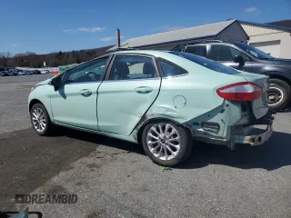 2017 Ford Fiesta Titanium with VIN 3FADP4CJ2HM119725, listed as a Copart auction lot 50743635 with 125,412 mi miles and Salvage Title. Bid and sale history available at carsss.com. Image 2.