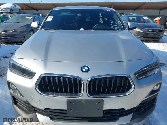 2018 BMW X2 xDrive28i with VIN WBXYJ5C33JEF82446, listed as a IAAI auction lot 41260076 with 50,278 mi miles. Bid and sale history available at carsss.com. Image 6.