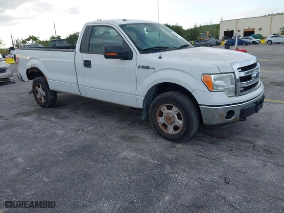 2013 Ford F-150 XL with VIN 1FTNF1EF3DKF30223, listed as a IAAI auction lot 41905682 with 167,119 mi miles. Bid and sale history available at carsss.com. Image 1.