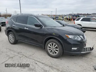 2019 Nissan Rogue SL with VIN 5N1AT2MV6KC741215, listed as a Copart auction lot 47249995 with 45,424 mi miles and Salvage Title. Bid and sale history available at carsss.com. Image 4.