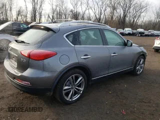 2011 Infiniti EX Journey with VIN JN1AJ0HR7BM854132, listed as a Copart auction lot 85116034 with 56,580 mi miles and Salvage Title. Bid and sale history available at DreamBid. Image 3.