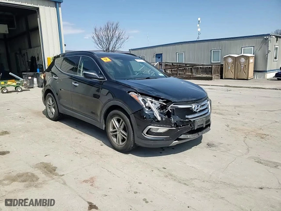 2017 Hyundai Santa Fe Sport 2.4L with VIN 5NMZUDLB2HH052287, listed as a Copart auction lot 53616225 with 126,393 mi miles and Salvage Title. Bid and sale history available at carsss.com. Image 14.