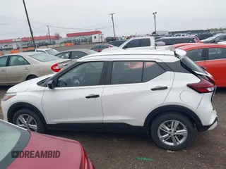 2022 Nissan Kicks S with VIN 3N1CP5BV1NL507193, listed as a IAAI auction lot 41907513 with 21,807 mi miles and . Bid and sale history available at carsss.com. Image 15.