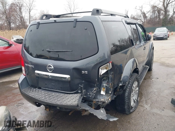 2010 Nissan Pathfinder LE with VIN 5N1AR1NB8AC618785, listed as a IAAI auction lot 41774406 with 172,200 mi miles and . Bid and sale history available at DreamBid. Image 18.