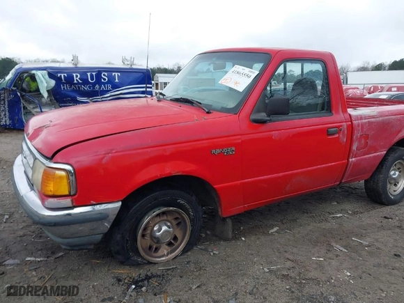 1996 Ford Ranger XL with VIN 1FTCR10A9TUD73830, listed as a IAAI auction lot 41865550 with 226,106 mi miles. Bid and sale history available at carsss.com. Image 6.