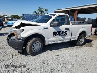 2020 Ford F-150 XL with VIN 1FTMF1CB9LFB84908, listed as a Copart auction lot 52679165 with 73,247 mi miles and Non repairable. Bid and sale history available at DreamBid. Image 1.