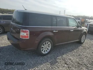 2009 Ford Flex SEL with VIN 2FMDK52C19BA03934, listed as a Copart auction lot 50791585 with 197,491 mi miles and Salvage Title. Bid and sale history available at carsss.com. Image 3.