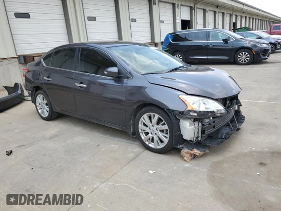 2014 Nissan Sentra SV with VIN 3N1AB7AP9EY337415, listed as a Copart auction lot 59579975 with 93,181 mi miles and Salvage title. Bid and sale history available at DreamBid. Image 4.