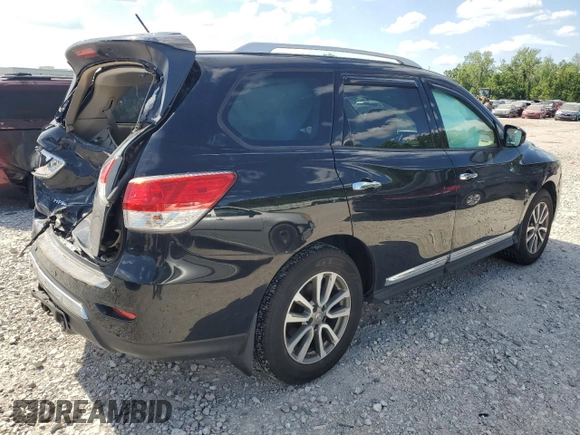 2014 Nissan Pathfinder S with VIN 5N1AR2MM1EC681211, listed as a Copart auction lot 61822735 with 127,275 mi miles and Salvage title. Bid and sale history available at DreamBid. Image 3.