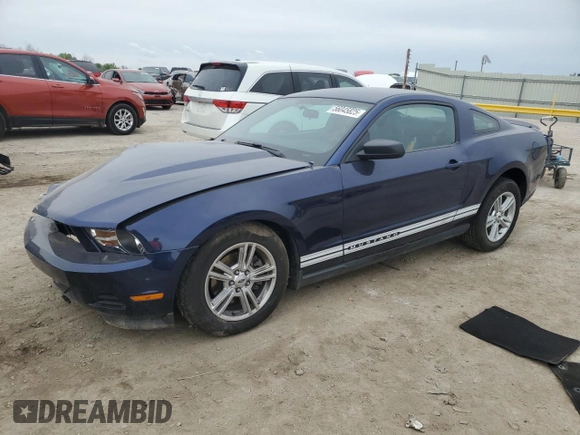 2012 Ford Mustang Premium with VIN 1ZVBP8AM0C5234759, listed as a Copart auction lot 56045825 with Not provided miles and Salvage title. Bid and sale history available at DreamBid. Image 1.