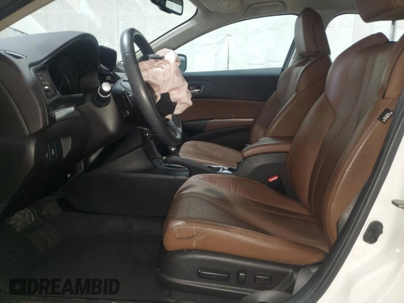 2019 Acura ILX Premium with VIN 19UDE2F77KA007979, listed as a Copart auction lot 57362435 with 90,607 mi miles and Salvage title. Bid and sale history available at DreamBid. Image 7.