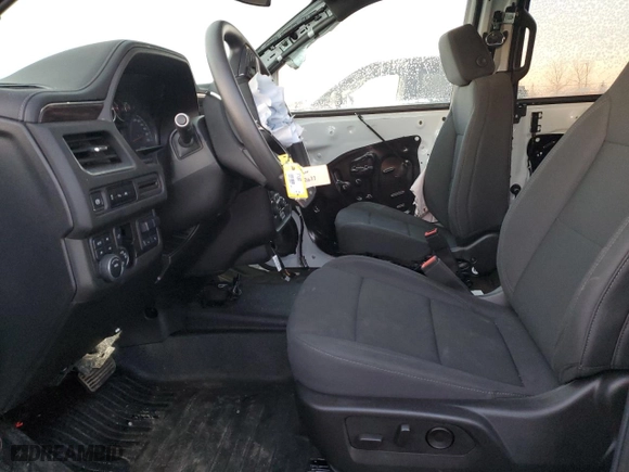 2024 Chevrolet Tahoe Commercial with VIN 1GNSKLED6RR271693, listed as a Copart auction lot 76712104 with 6,914 mi miles and Salvage Title. Bid and sale history available at carsss.com. Image 7.