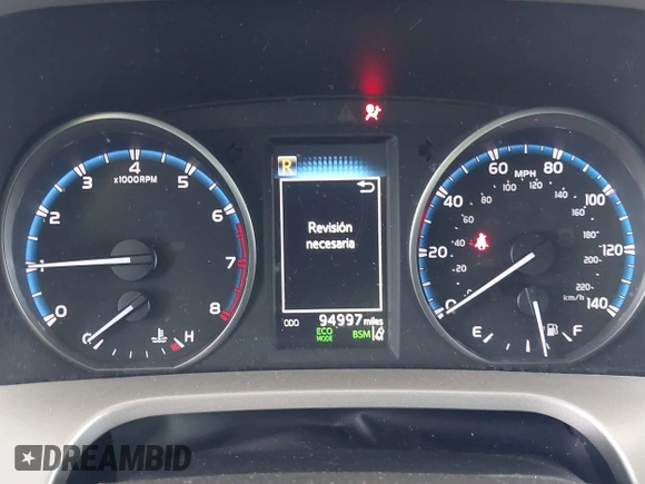 2018 Toyota RAV4 XLE with VIN 2T3WFREV2JW502622, listed as a IAAI auction lot 42327598 with 94,997 mi miles and . Bid and sale history available at DreamBid. Image 7.