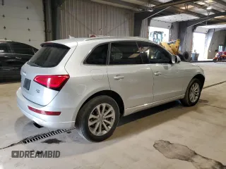 2013 Audi Q5 Premium Plus with VIN WA1LFAFP2DA075041, listed as a Copart auction lot 56167425 with 127,086 mi miles and Salvage title. Bid and sale history available at DreamBid. Image 3.