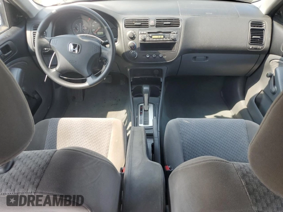 2004 Honda Civic VP with VIN 1HGES16314L008220, listed as a Copart auction lot 59743065 with 132,383 mi miles and Salvage title. Bid and sale history available at DreamBid. Image 8.