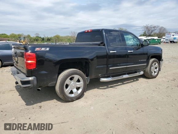 2014 Chevrolet Silverado 1500 LTZ with VIN 1GCVKSEC3EZ269921, listed as a Copart auction lot 51528565 with 137,218 mi miles and Salvage Title. Bid and sale history available at DreamBid. Image 3.