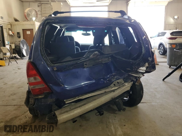 2003 Subaru Forester X with VIN JF1SG63653H713723, listed as a Copart auction lot 89405185 with 286,472 mi miles and Salvage Title. Bid and sale history available at carsss.com. Image 6.