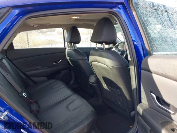 2023 Hyundai Elantra Limited with VIN KMHLP4AG6PU495380, listed as a IAAI auction lot 41798063 with 31,790 mi miles and . Bid and sale history available at DreamBid. Image 8.