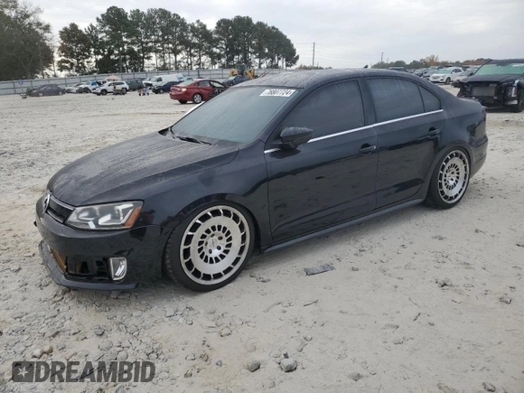 2012 Volkswagen Jetta GLI Autobahn with VIN 3VW567AJ8CM102505, listed as a Copart auction lot 78807724 with 210,115 mi miles and Salvage title. Bid and sale history available at DreamBid. Image 1.
