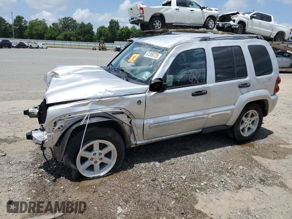 2005 Jeep Liberty Limited с VIN 1J4GL58K05W566120, выставлен на аукционе Copart как лот 61359725 с пробегом 49 943 миль миль и Списание • Salvage title. История ставок и продаж доступна на DreamBid. Изображение 1.