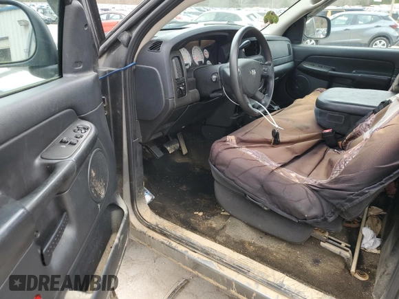 2005 Dodge 1500 SLT with VIN 1D7HA16N85J519734, listed as a Copart auction lot 46169615 with Not Provided miles and Salvage Title. Bid and sale history available at carsss.com. Image 8.