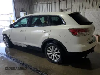 2009 Mazda CX-9 Touring with VIN JM3TB38V990174727, listed as a Copart auction lot 54145625 with 161,211 mi miles and Salvage Title. Bid and sale history available at DreamBid. Image 2.
