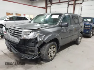 2012 Honda Pilot LX with VIN 5FNYF4H21CB085788, listed as a IAAI auction lot 41690873 with 125,165 mi miles and . Bid and sale history available at carsss.com. Image 17.
