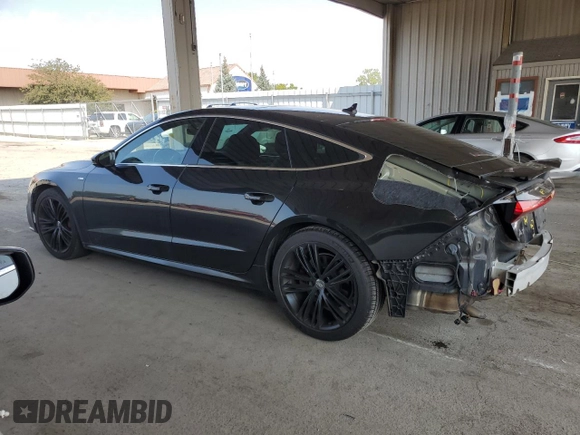 2019 Audi A7 Prestige with VIN WAUV2AF2XKN068159, listed as a Copart auction lot 65732394 with 72,116 mi miles and Salvage Title. Bid and sale history available at carsss.com. Image 2.