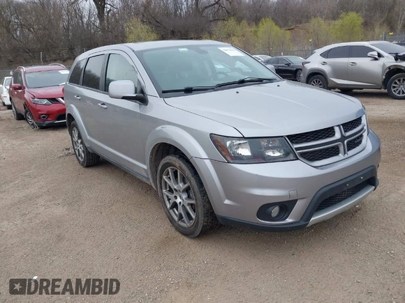 2019 Dodge Journey GT with VIN 3C4PDDEG9KT687968, listed as a IAAI auction lot 42073658 with 110,799 mi miles and . Bid and sale history available at carsss.com. Image 1.