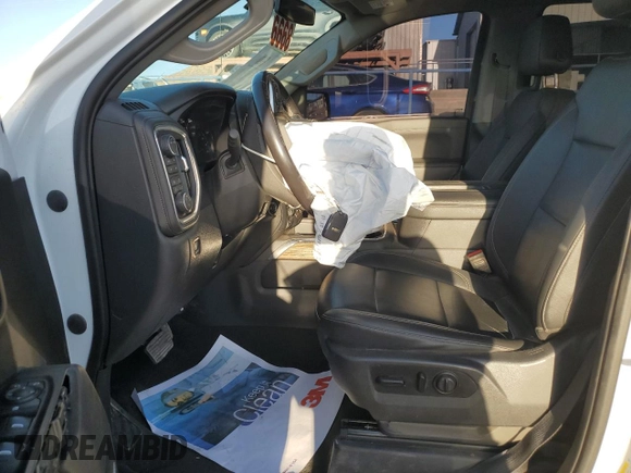 2021 Chevrolet Silverado 1500 RST with VIN 3GCUYEEL0MG402693, listed as a Copart auction lot 52618755 with 58,666 mi miles and Salvage Title. Bid and sale history available at carsss.com. Image 7.