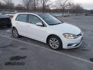 2021 Volkswagen Golf TSI z VIN 3VWG57AU8MM008373, wystawiony jako IAAI lot #41315919 z przebiegiem 27 313 mil mil oraz . Historia ofert i sprzedaży dostępna na DreamBid. Obrazek 1.