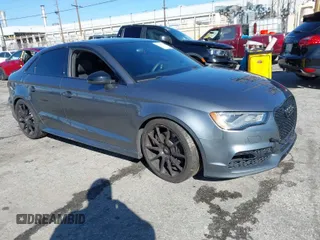 2015 Audi S3 2.0T Premium Plus with VIN WAUBFGFF9F1110461, listed as a IAAI auction lot 41593904 with 73,133 mi miles. Bid and sale history available at carsss.com. Image 1.