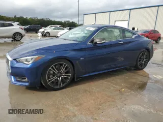 2018 Infiniti Q60 Sport with VIN JN1EV7EKXJM342904, listed as a Copart auction lot 84344174 with 32,239 mi miles and Non Repairable. Bid and sale history available at DreamBid. Image 1.