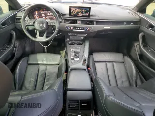 2018 Audi A5 Sportback Premium Plus with VIN WAUENCF54JA061579, listed as a Copart auction lot 49899095 with 90,295 mi miles and Salvage Title. Bid and sale history available at DreamBid. Image 8.